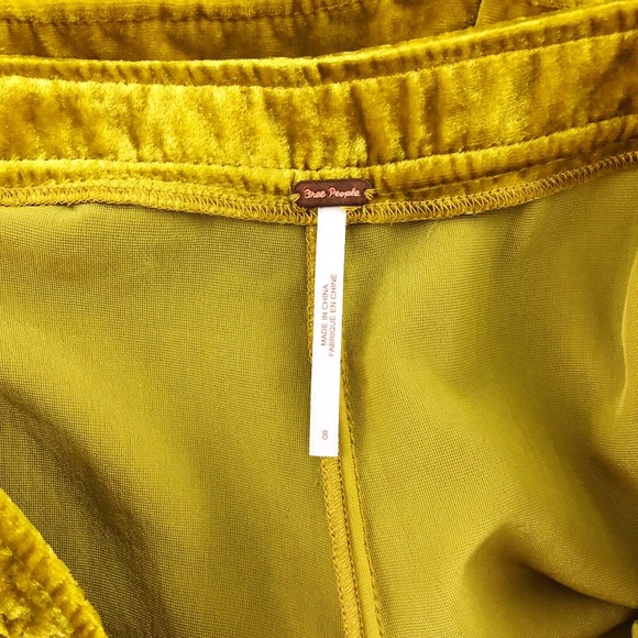 FREE PEOPLE Dance the Night Away Velvet Skort NWT - Picture 6 of 7